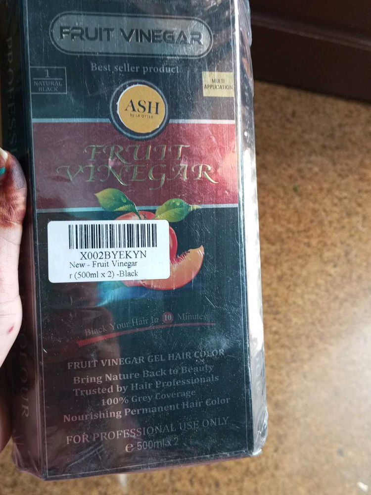 Fruit Vinegar Hair Color - Black