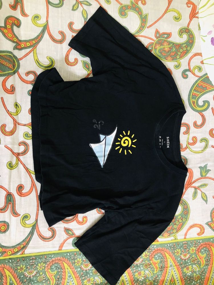 Black Graphic T-Shirt