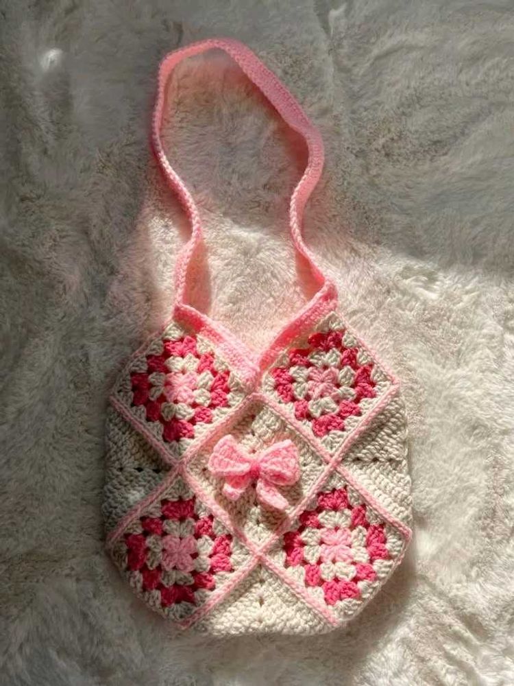 Handmade Crochet Shoulder Bag