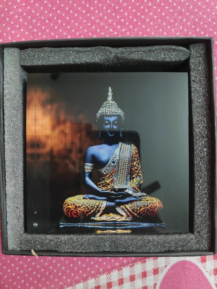 Lord Gautama Buddha Acrylic Charm Decorative Idol