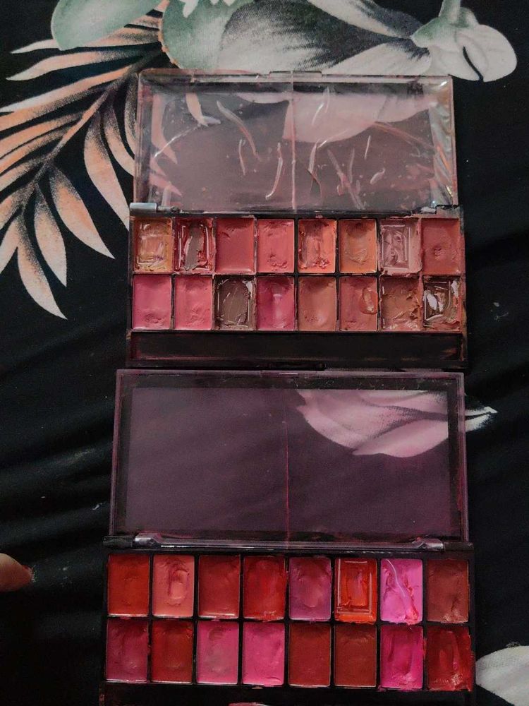 Lipstick Palette with Multiple Shades
