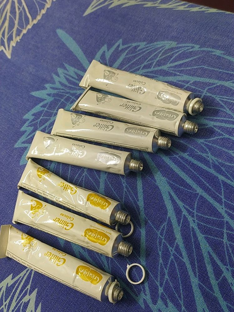 Glitter Tubes For Children Projects/Models.