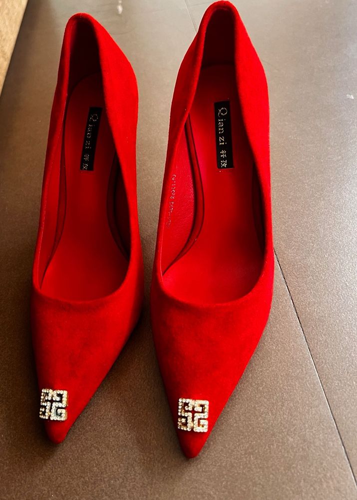Stunning Red Stiletto Heels