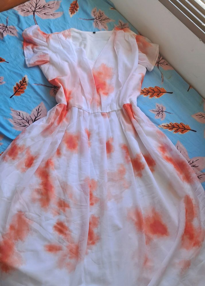 V neck dress💕
