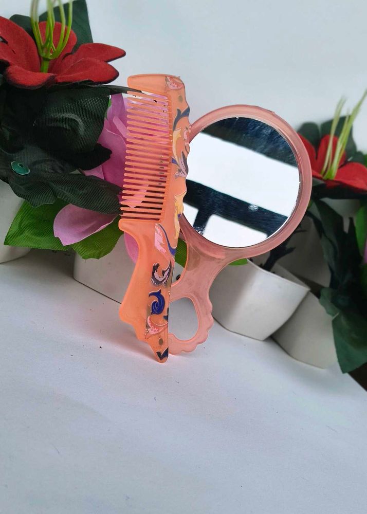 Vintage Comb &amp; Mirror Set