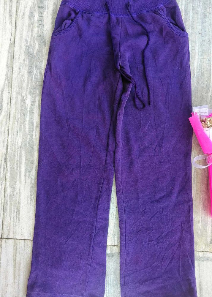 purple violet trouser pants 26-28 size