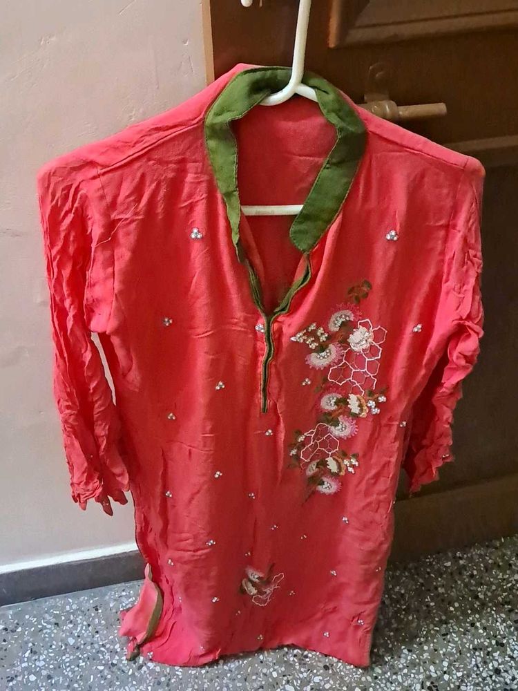 Long Kurta With Lining
