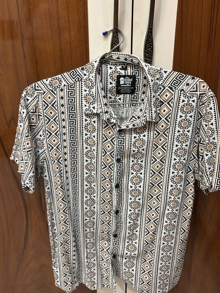 Men's Printed Short Sleeve Shirt