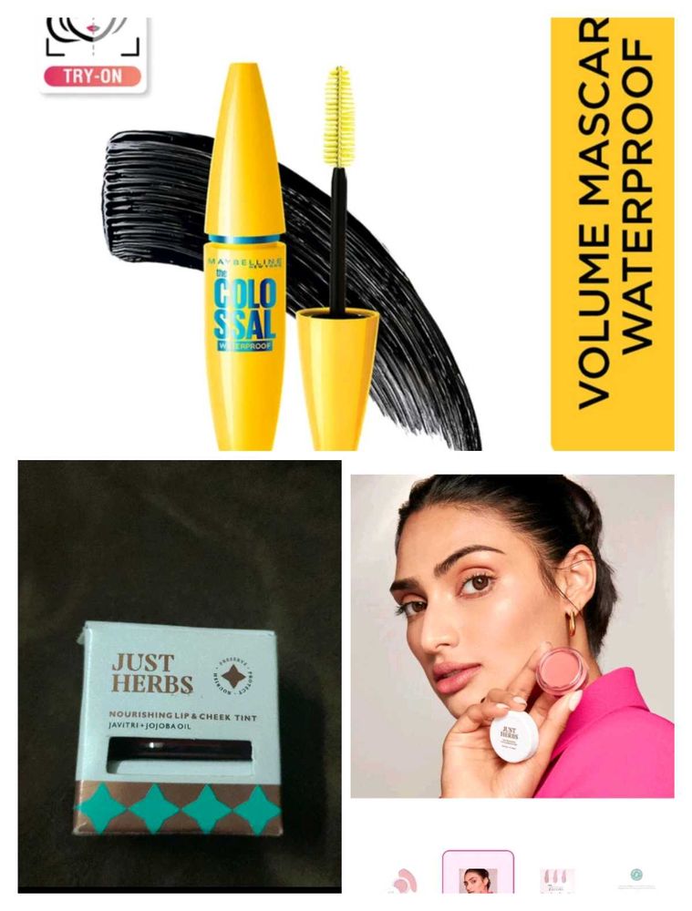 65% OFF💥Tint👄, Mascara Combo 💥💥