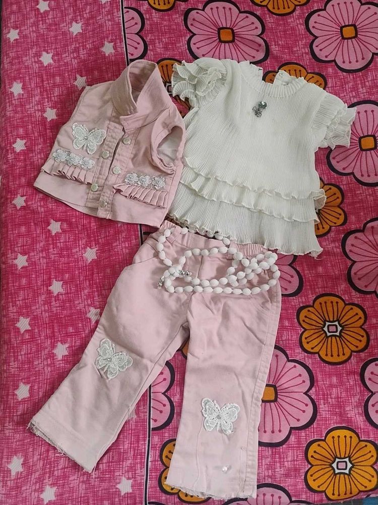 Baby Girl Outfit Set