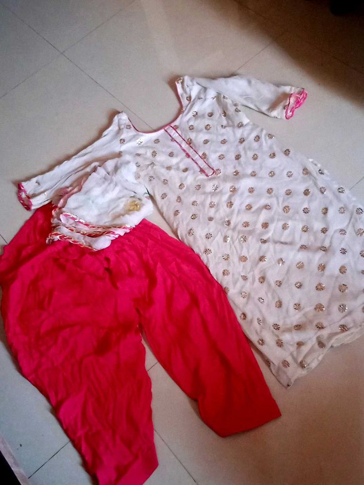 White Salwar Suit