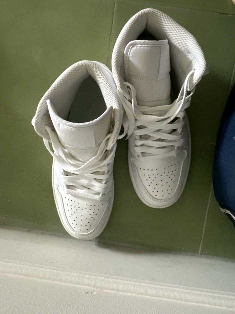 White High Top Sneakers