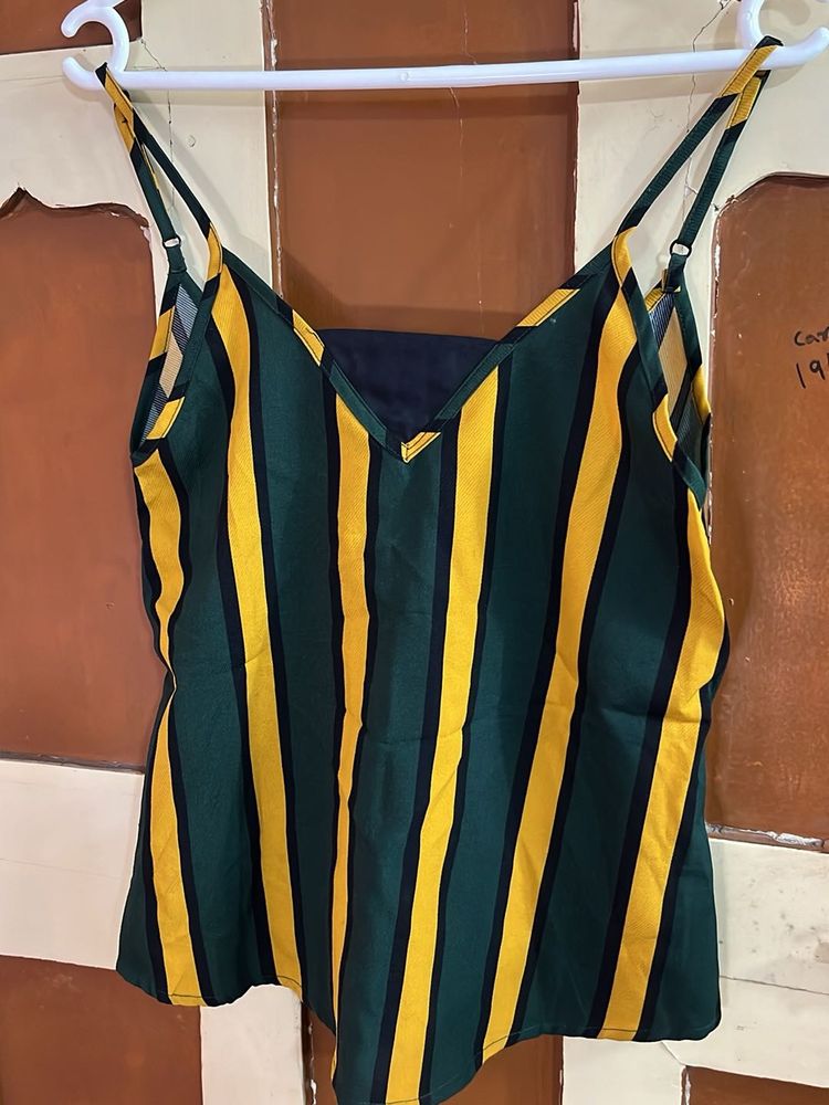 Stylish Striped Camisole Top