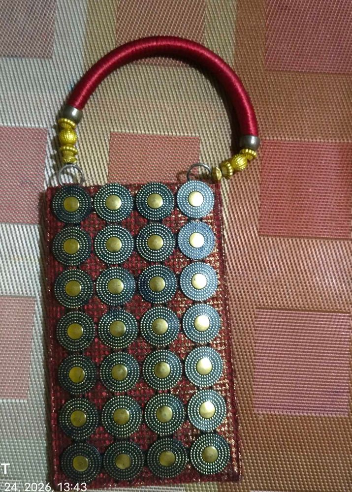 Embellished Clutch Bag