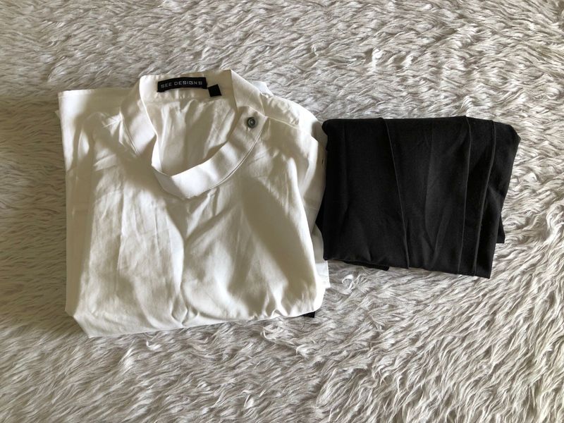 White&amp;Black Ethnic Set (Men’s)