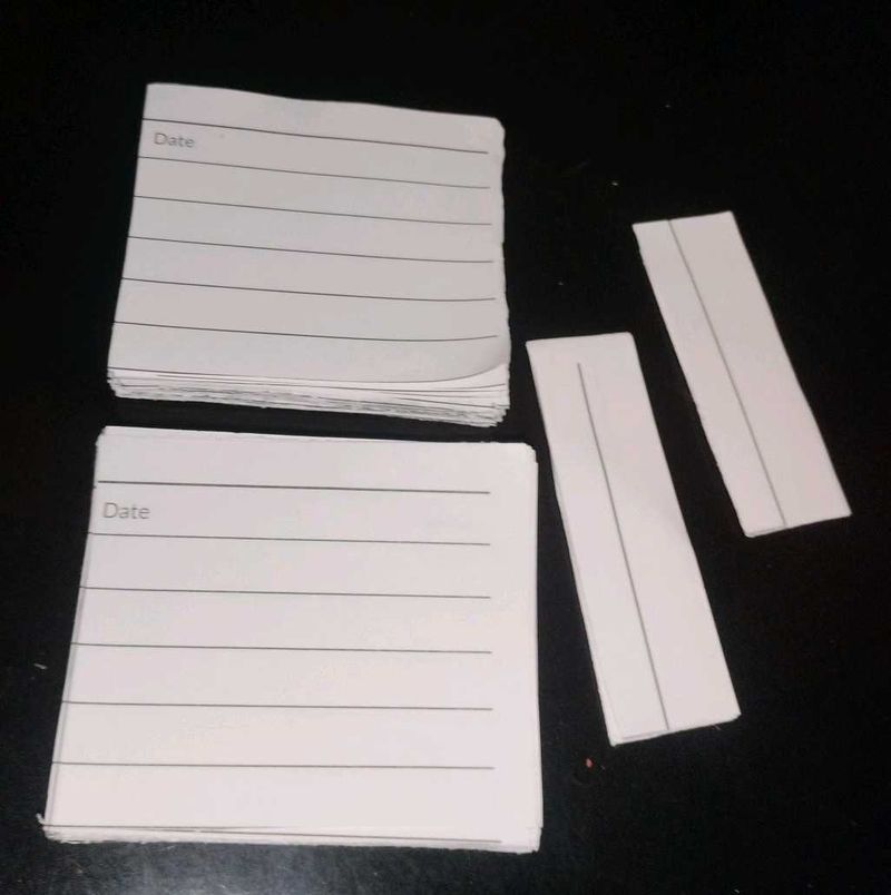 Set of 2 Handmade note pads