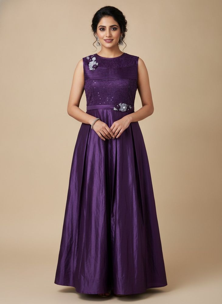 Beautiful Purple Gown