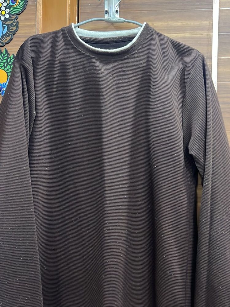 Brown Long Sleeve Top