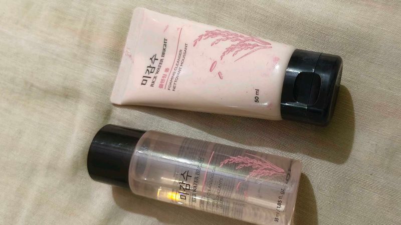 Rice Water Bright Foaming Cleanser Set
