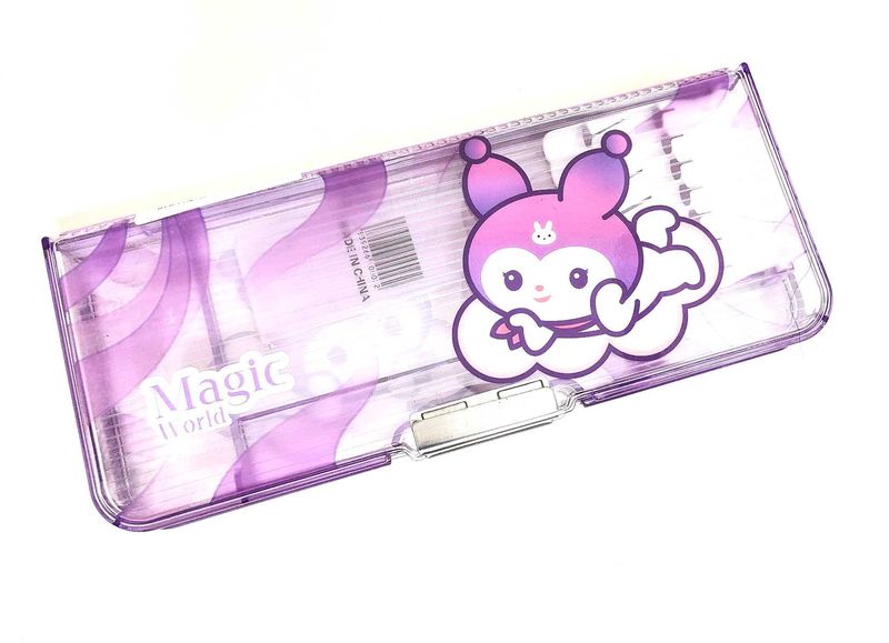 Kuromi Transparent Pencil Case