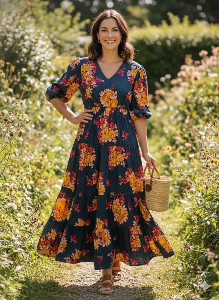 🎀Beautiful Floral Dress