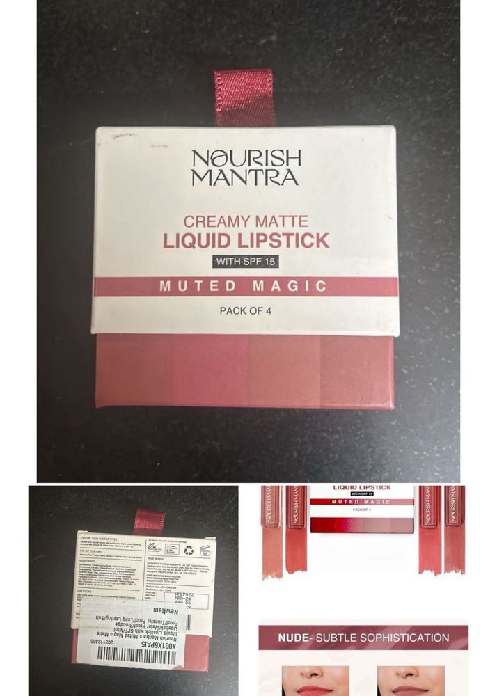 Nourish Mantra Liquid Lipstick