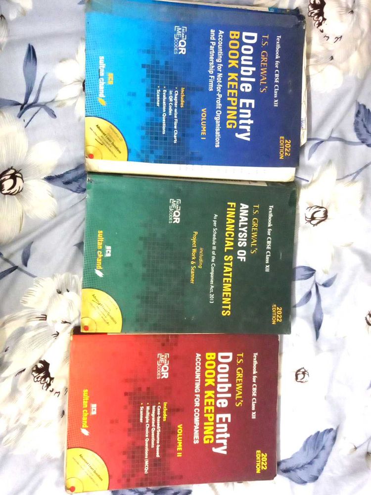 T.S. Grewal's Accounting Books 3 Book