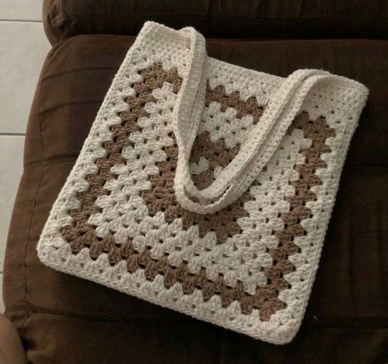 Crochet Tote Bag