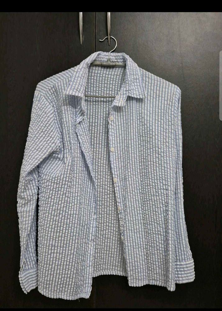 Mango Striped Shirt