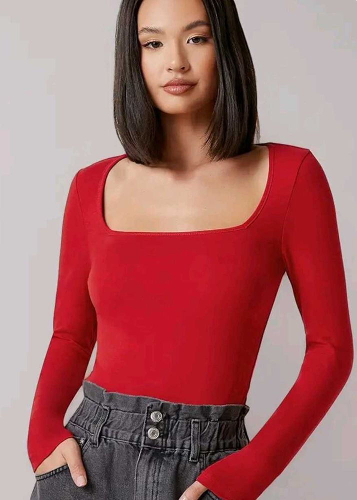 Winter Red Top ❤️