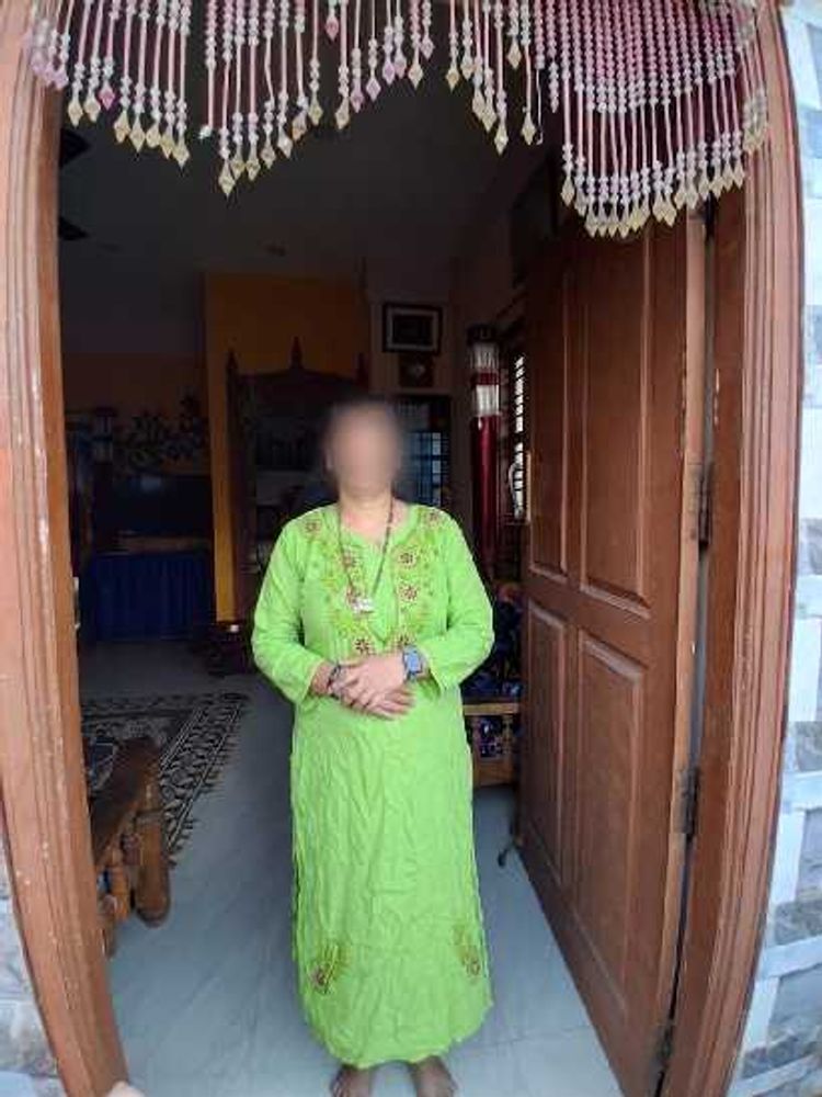 Vibrant Lime Green Kurta