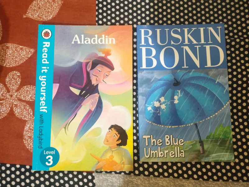 (Combooffer) Aladdin Story Book &amp; Blue Umbrella