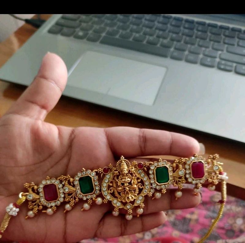 Exquisite Lakshmi Pendant Necklace