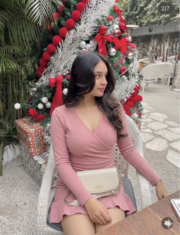 Chic Pink Ribbed Wrap Dress