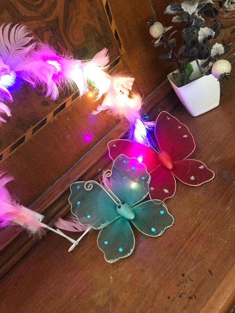 Butterfly Hair Clips