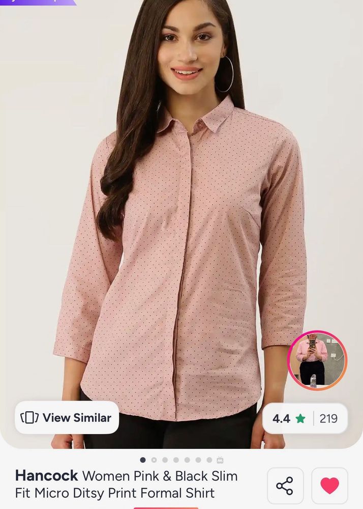 Hancock Polka Dotted Formal Shirt
