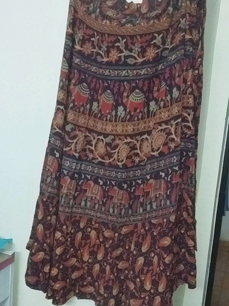 Kalamkari Long Skirt
