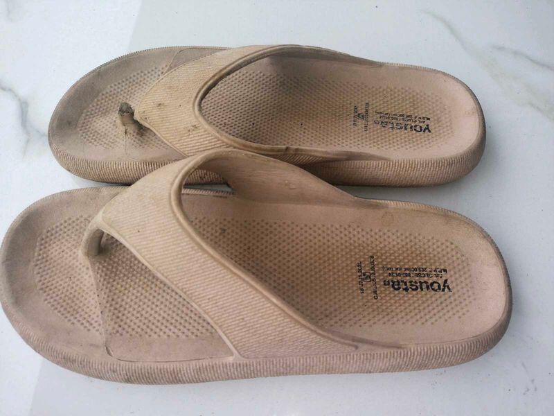 Tan Flip-Flops