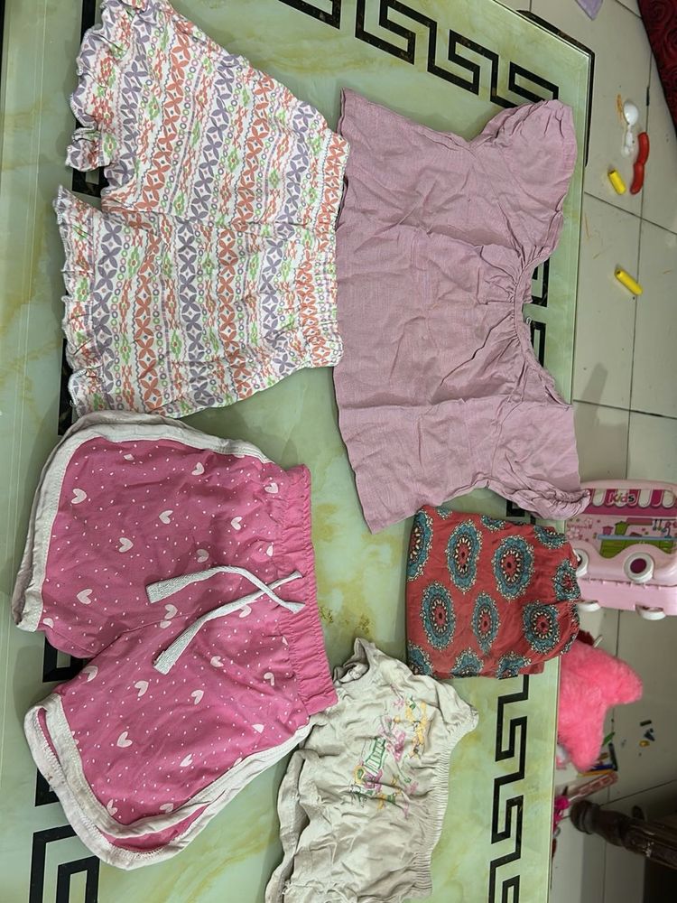 Cute Girls Shorts &amp; Top Set