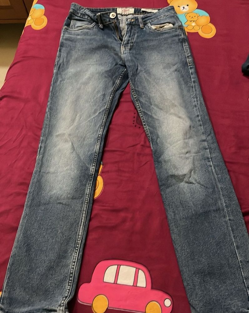 Classic Blue Denim Jeans