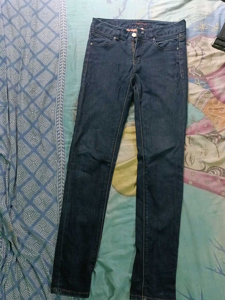 Women's Blue Skinny Fit Jeans