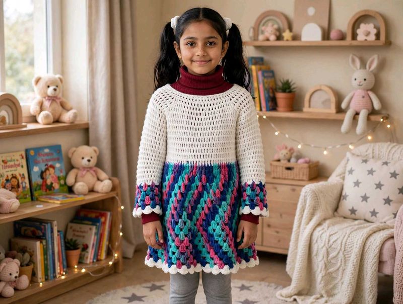 Handmade Crochet Dress