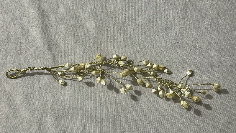 Elegant Beaded Hair Vine