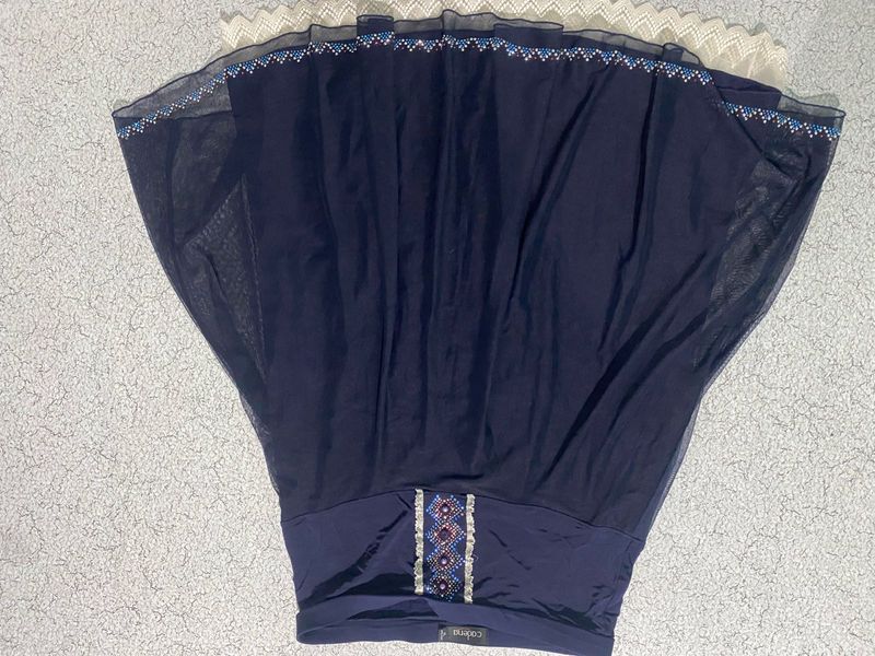 Navy Blue Skirt