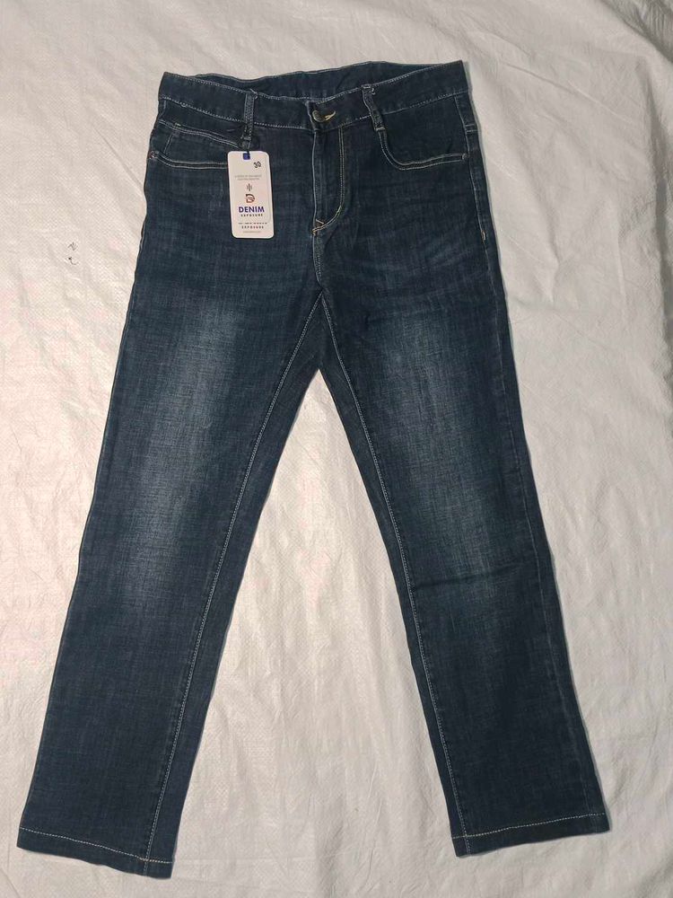 Dark Wash Denim Jeans
