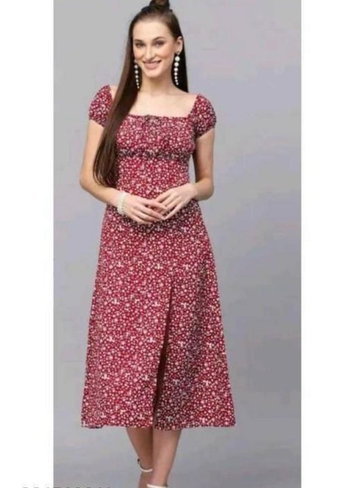 Floral Off-Shoulder Maxi Dress