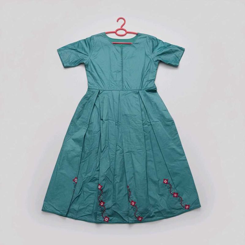 Blue Floral Dress
