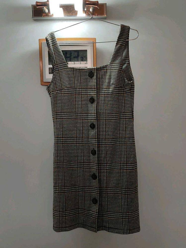 Plaid Mini Dress