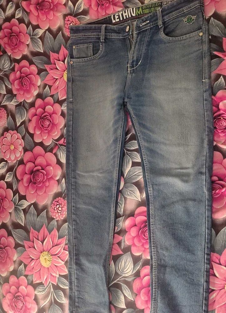 Men's Blue Denim Jeans