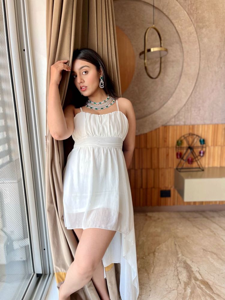Elegant White Summer Dress